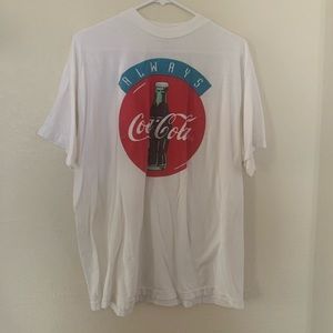 TWO FOR ONE vintage coca-cola tees 1996 Atlanta GA Olympic Games